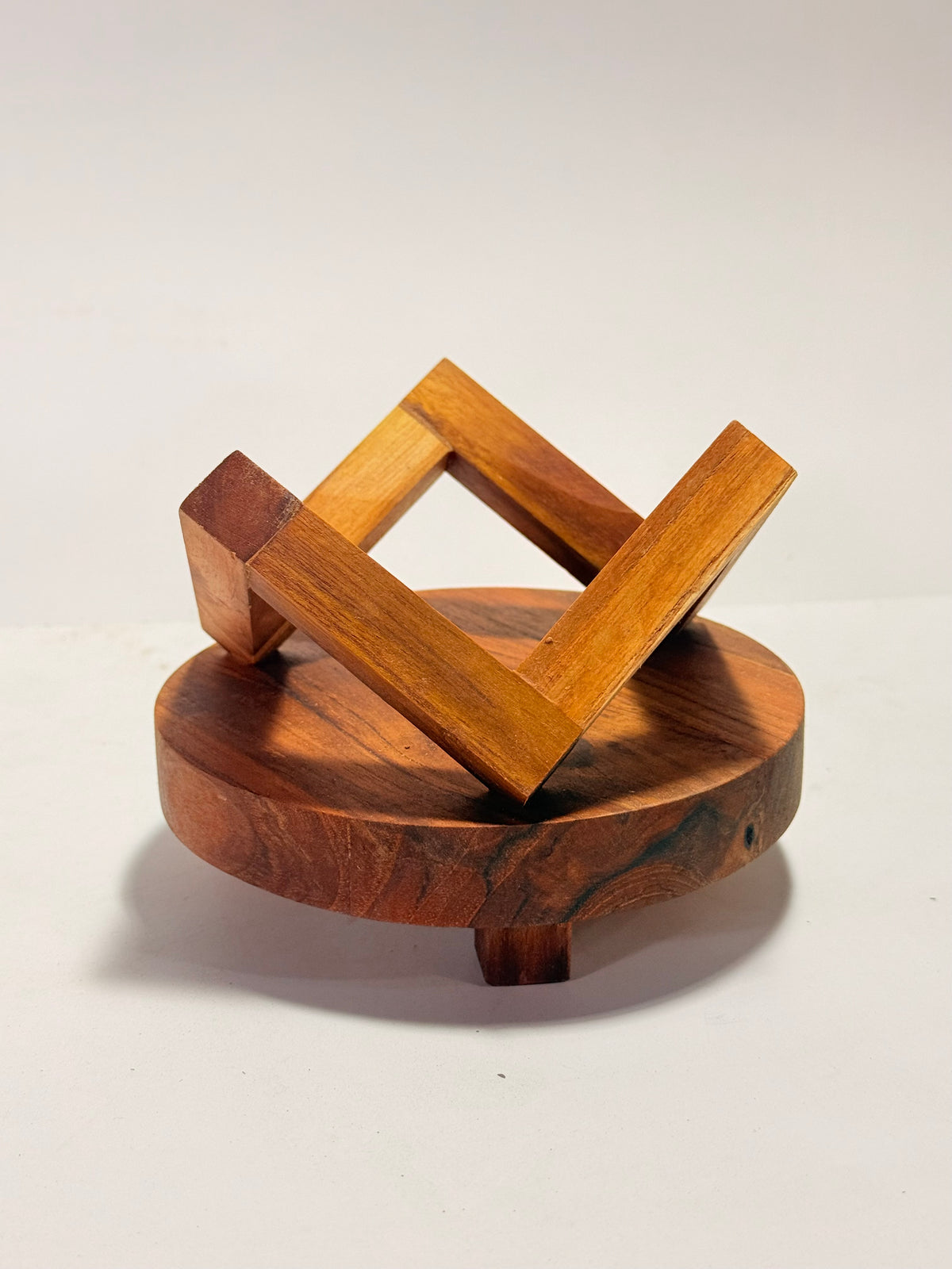 Teak wood stand