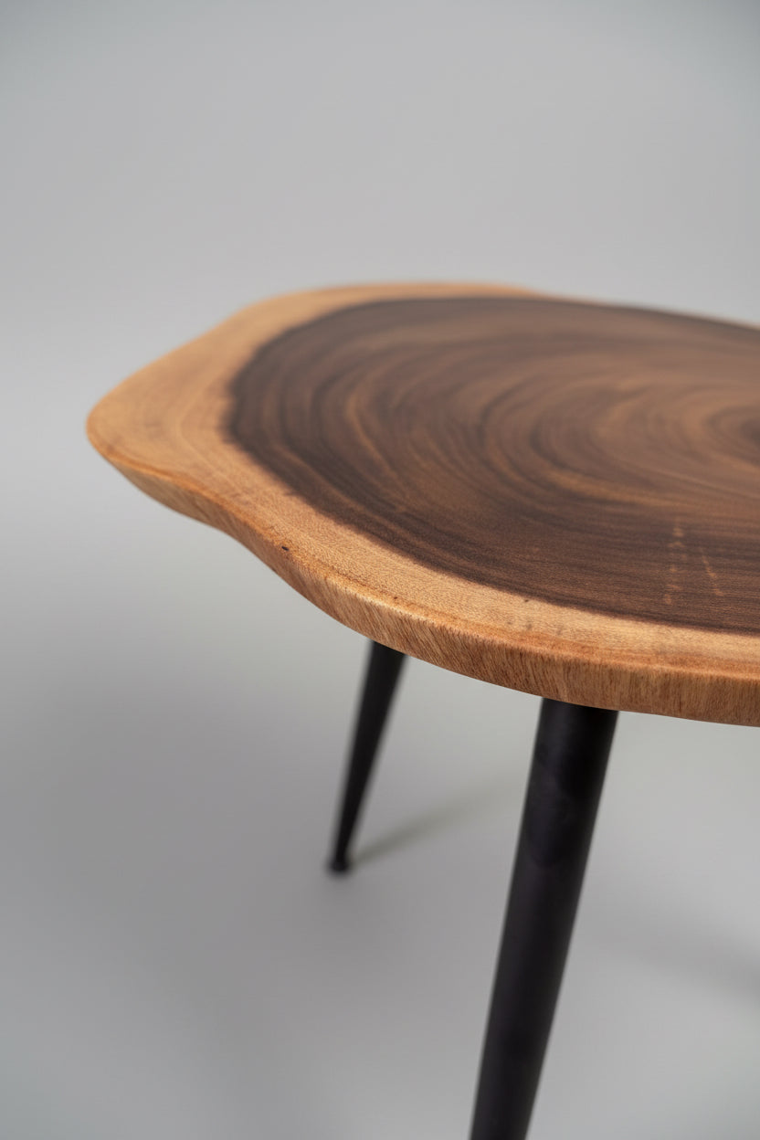 Mesa en metal-madera Diseño único