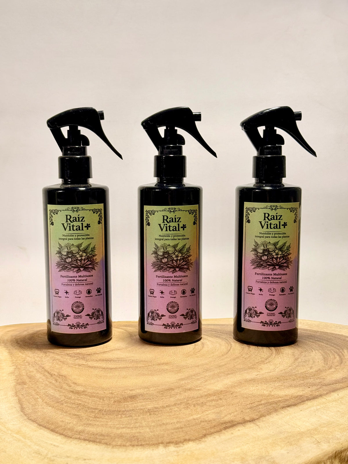 Raíz Vital - kit Fertilizantes 3x250ml