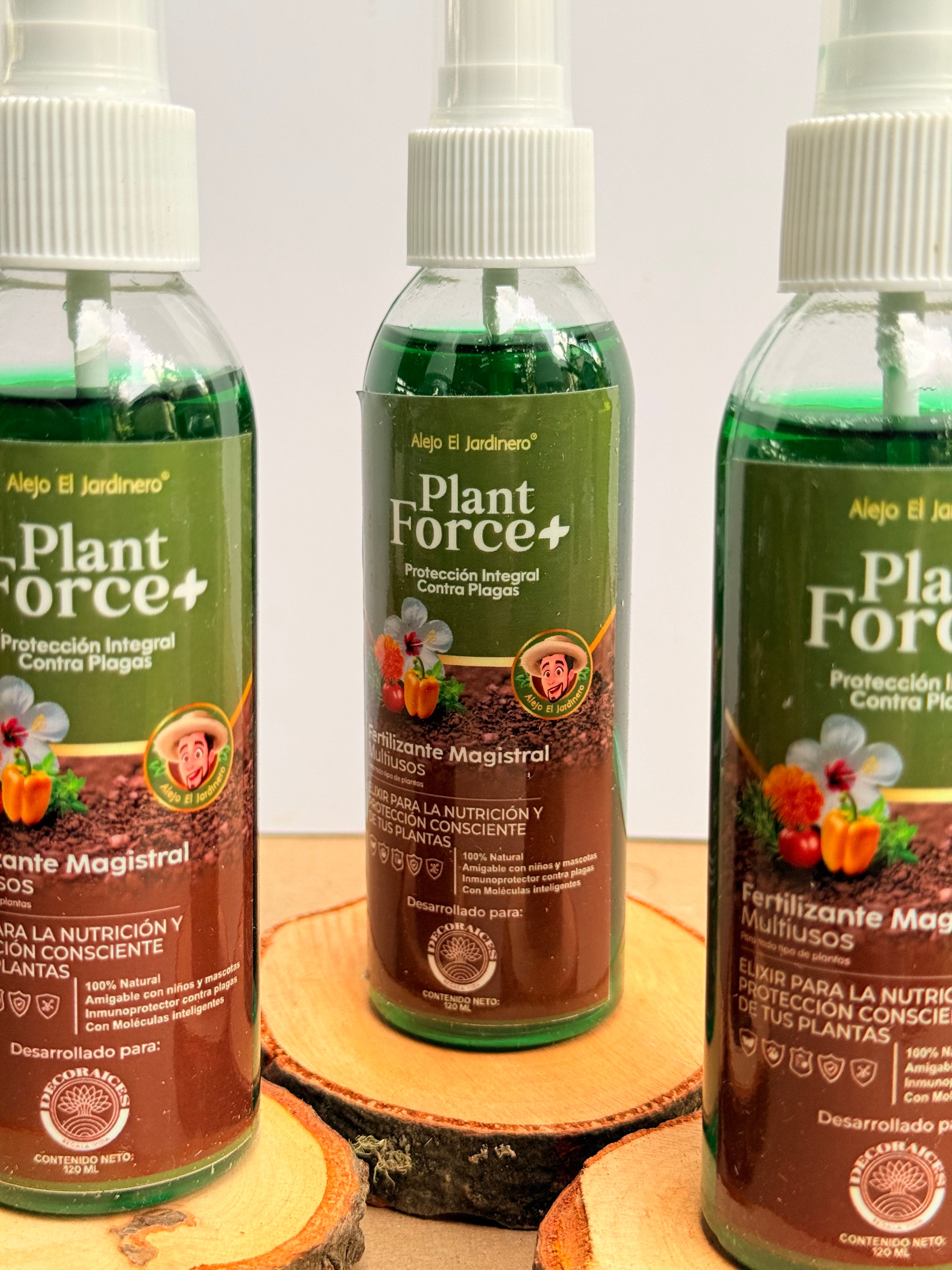 Kit Plant force + 120 ML x3