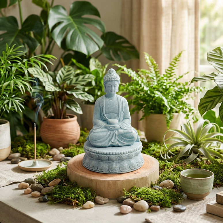 Buda meditando