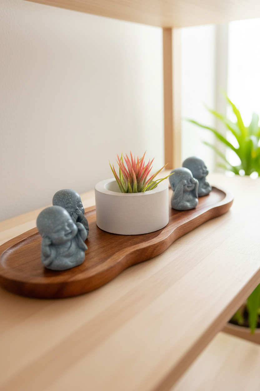 Budas de la sabiduría arreglo Feng Shui