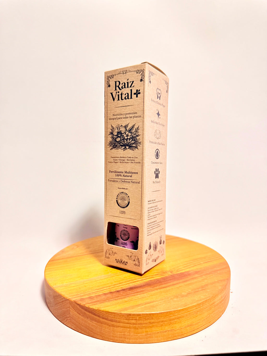 Raíz Vital - Fertilizante 100% Natural 120 ML