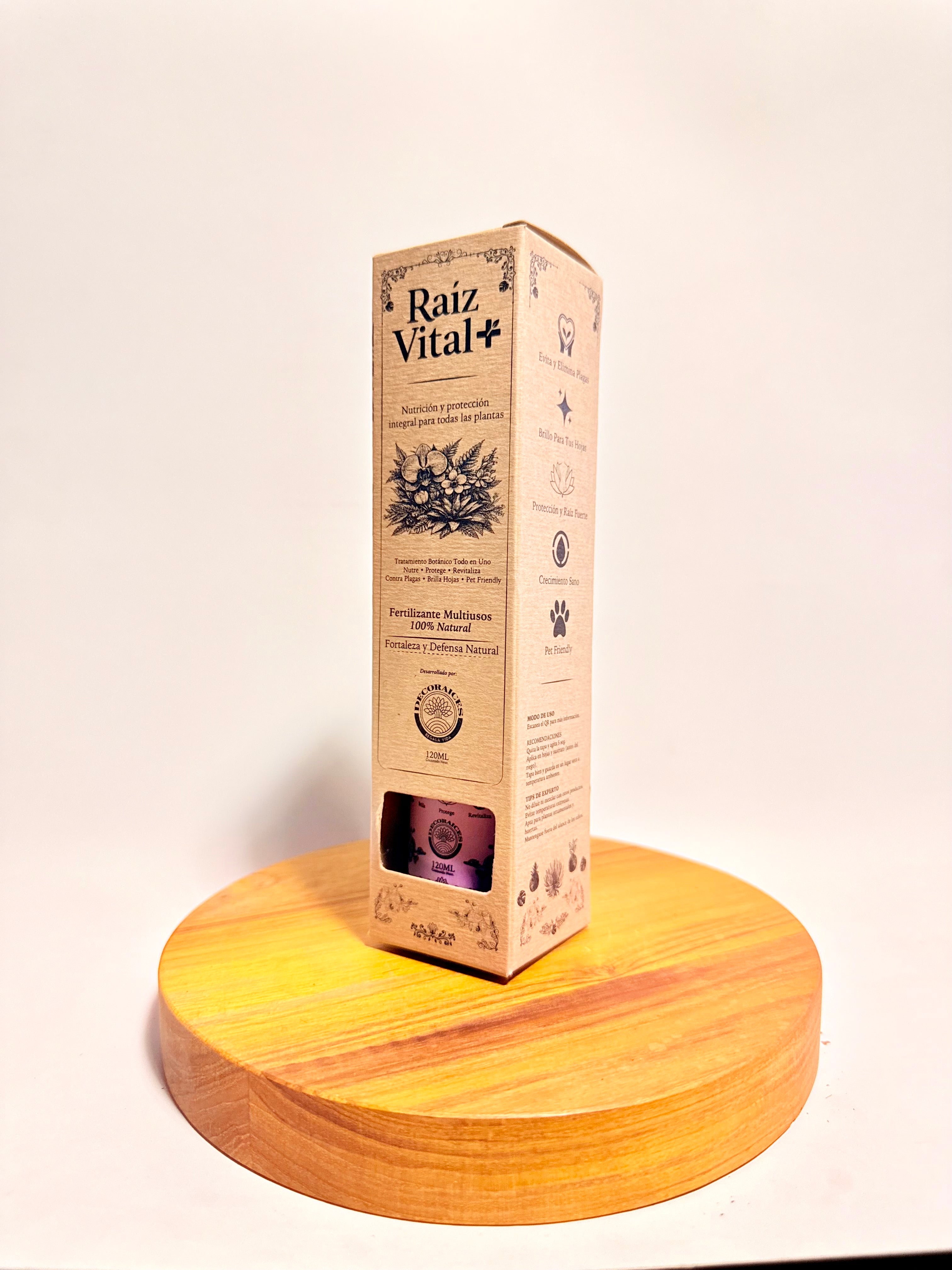 Raíz Vital - Fertilizante 100% Natural 120 ML