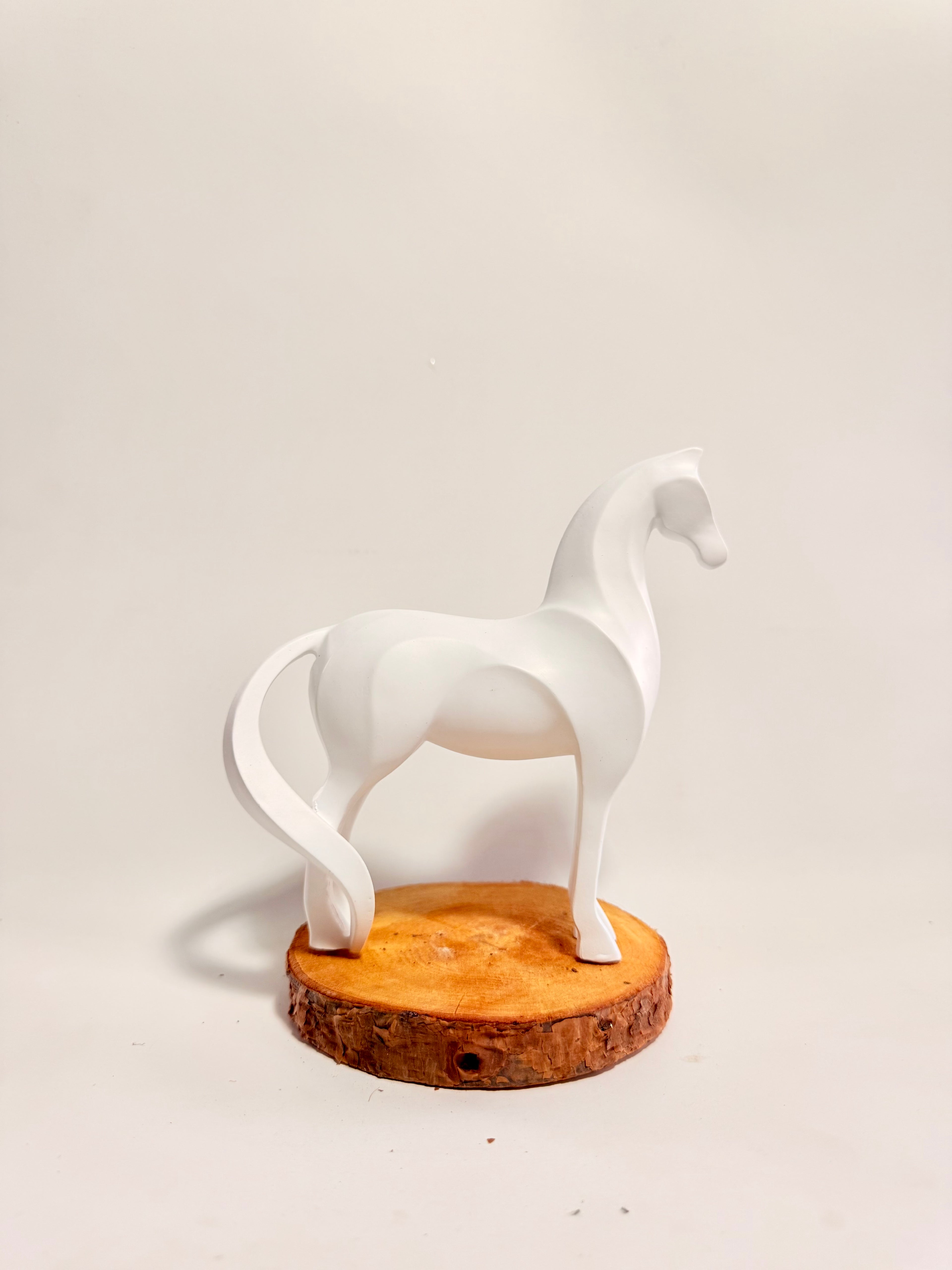 Caballo del éxito + planta