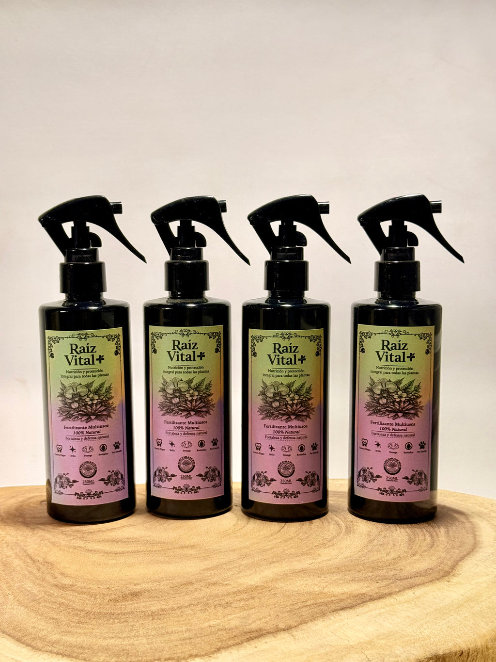 Raíz Vital - kit Fertilizantes 4x250ml