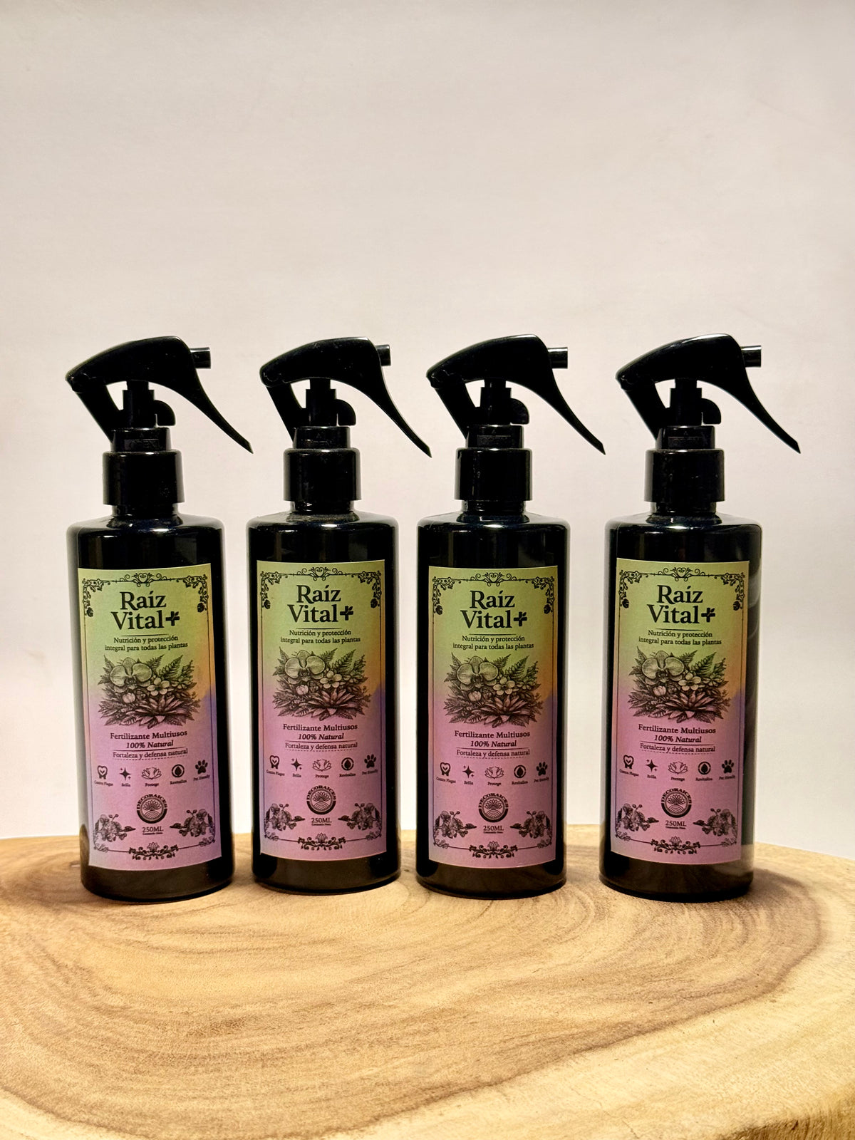 Raíz Vital - kit Fertilizantes 4x250ml