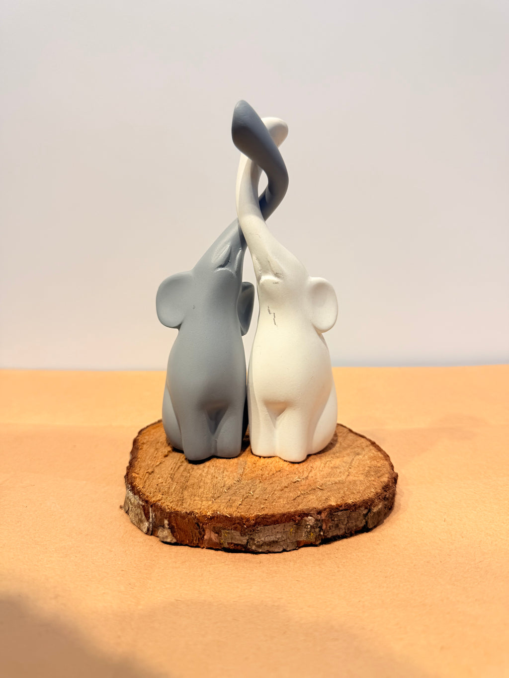Elefantes Feng Shui resina