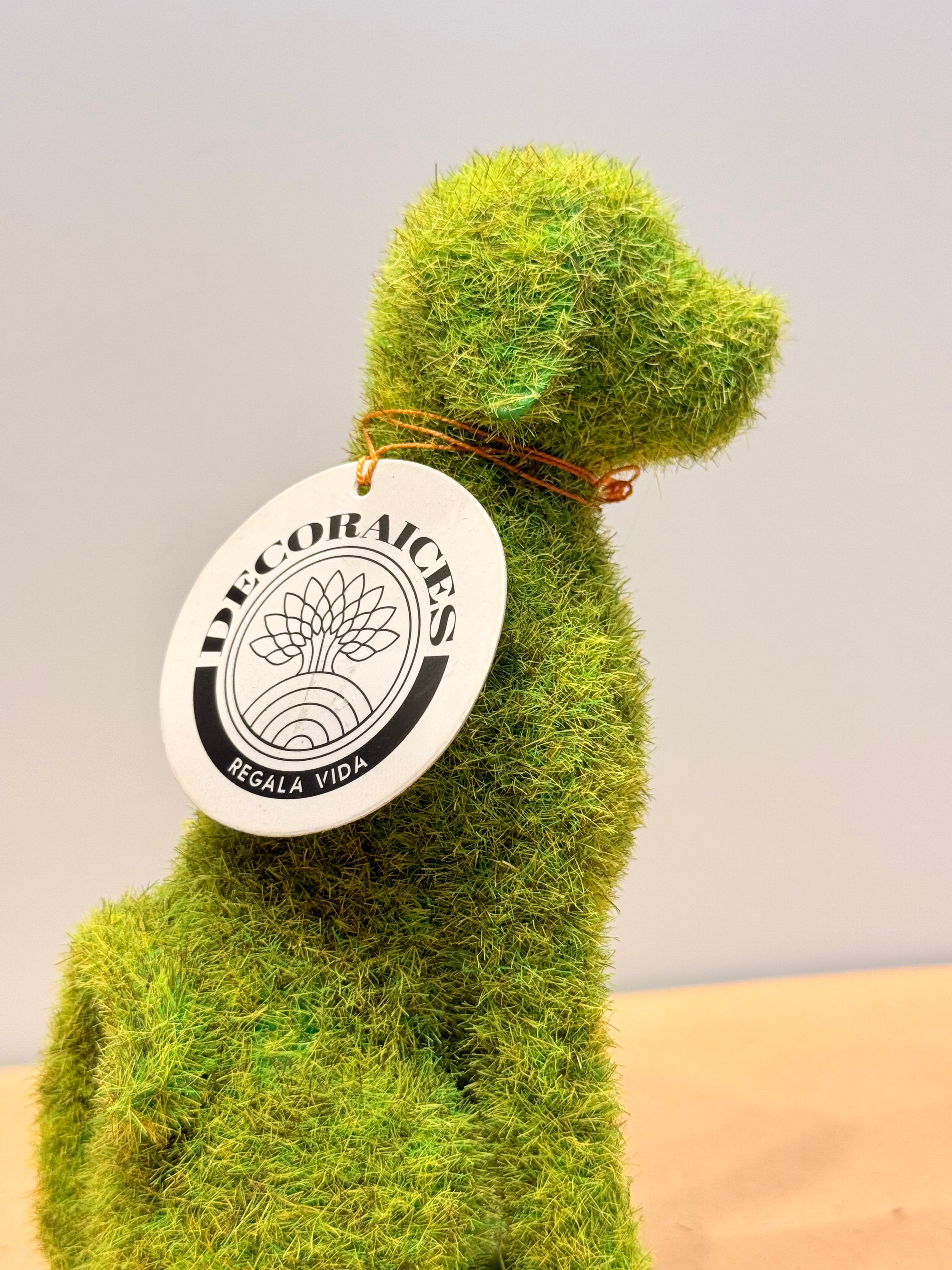 Perro de la protección + base