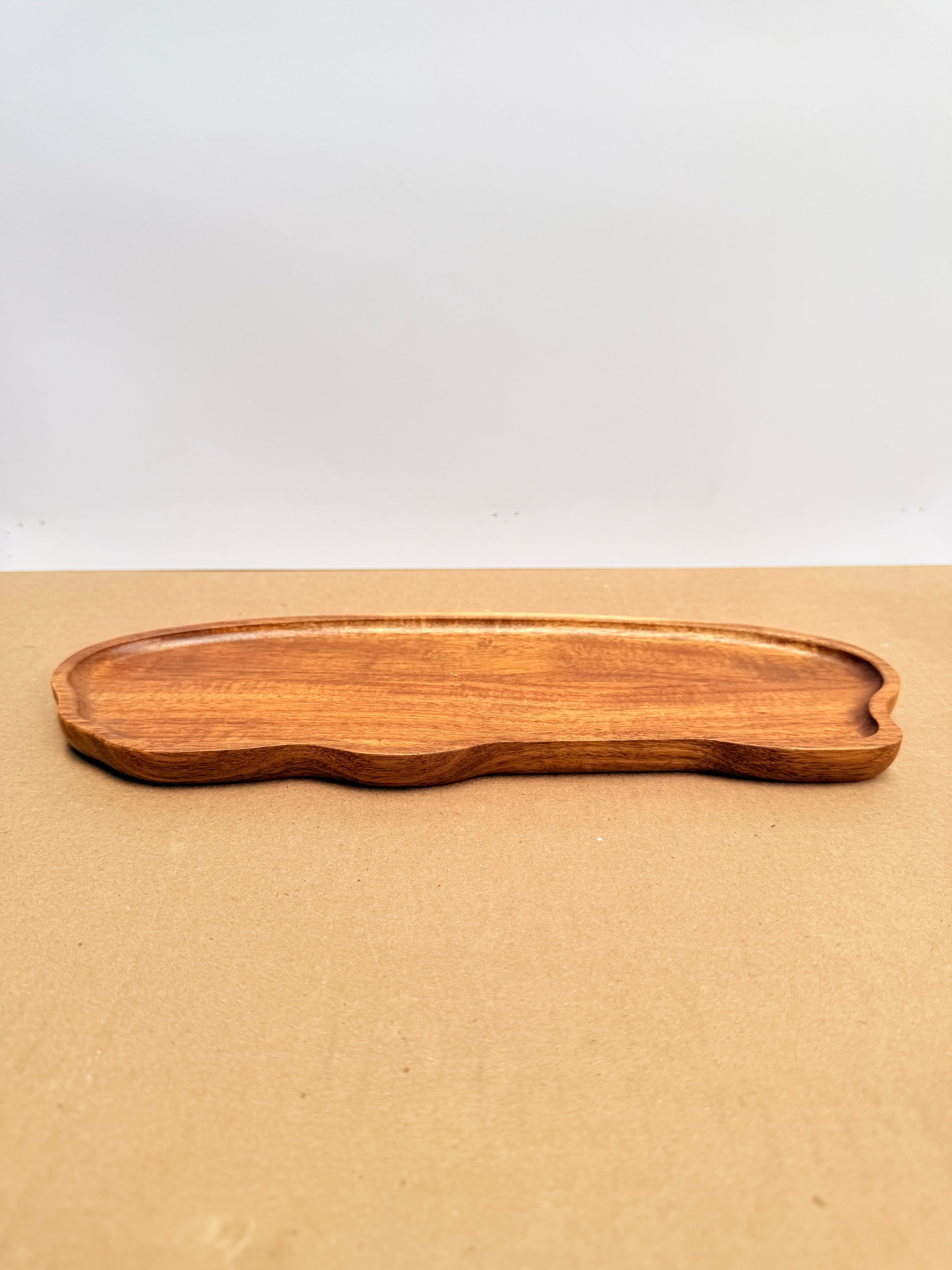 Base madera teca plana