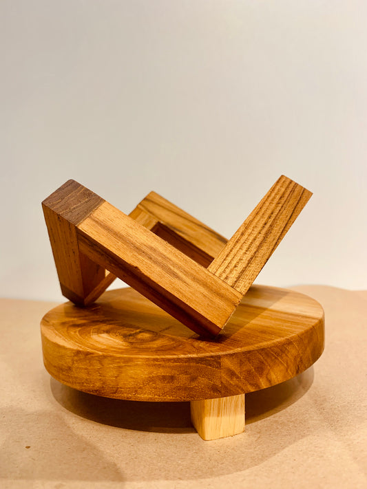 Soporte madera teca