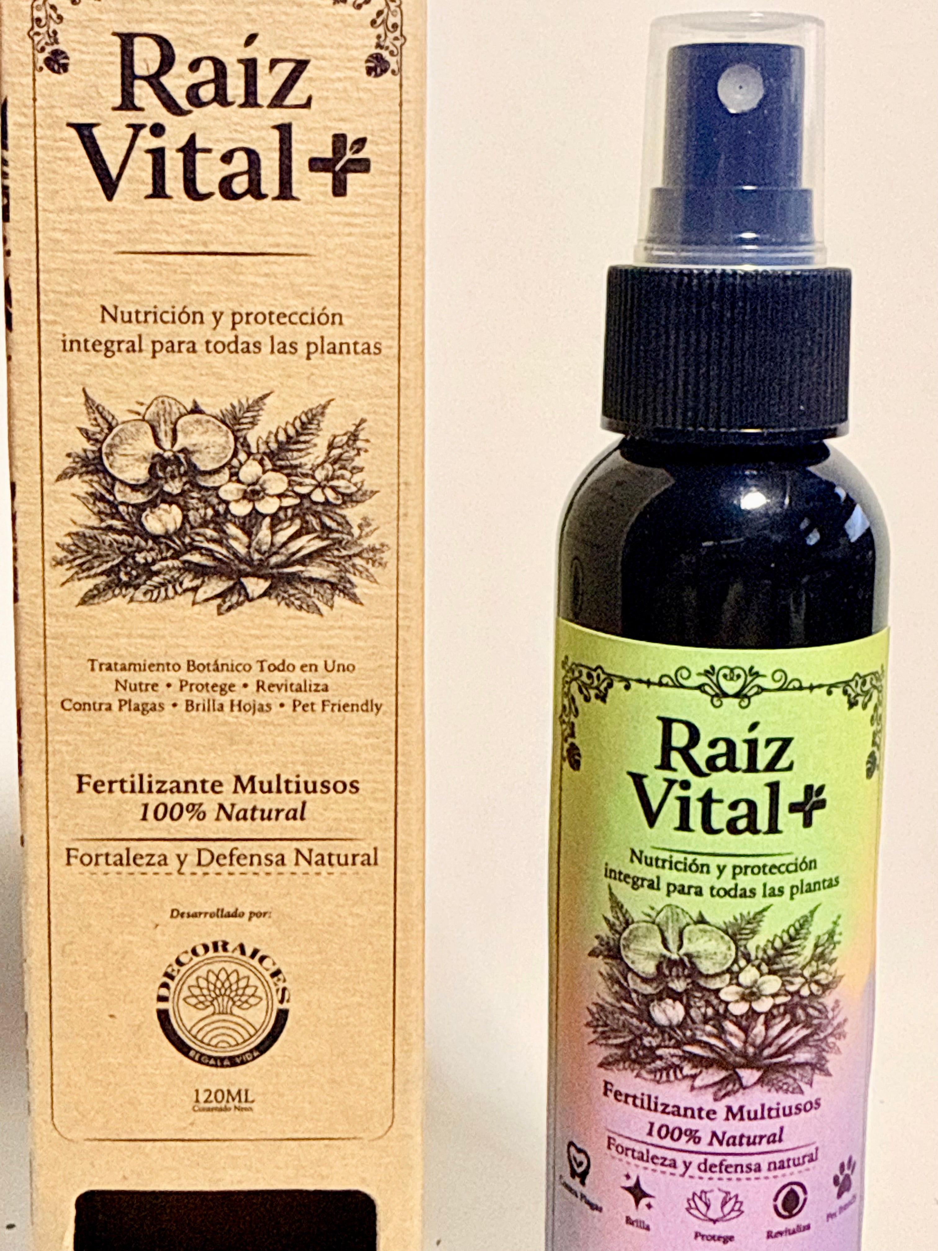 Raíz Vital - Fertilizante 100% Natural 120 ML
