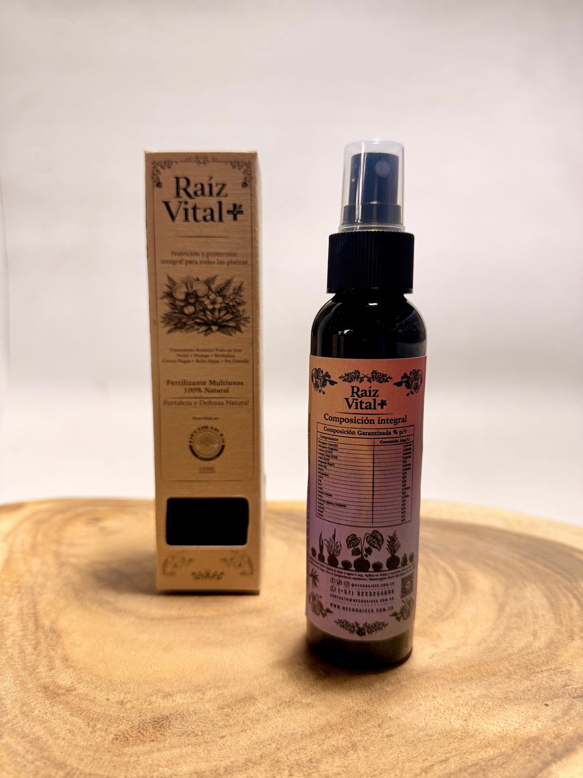Raíz Vital - kit Fertilizantes 2x120ml