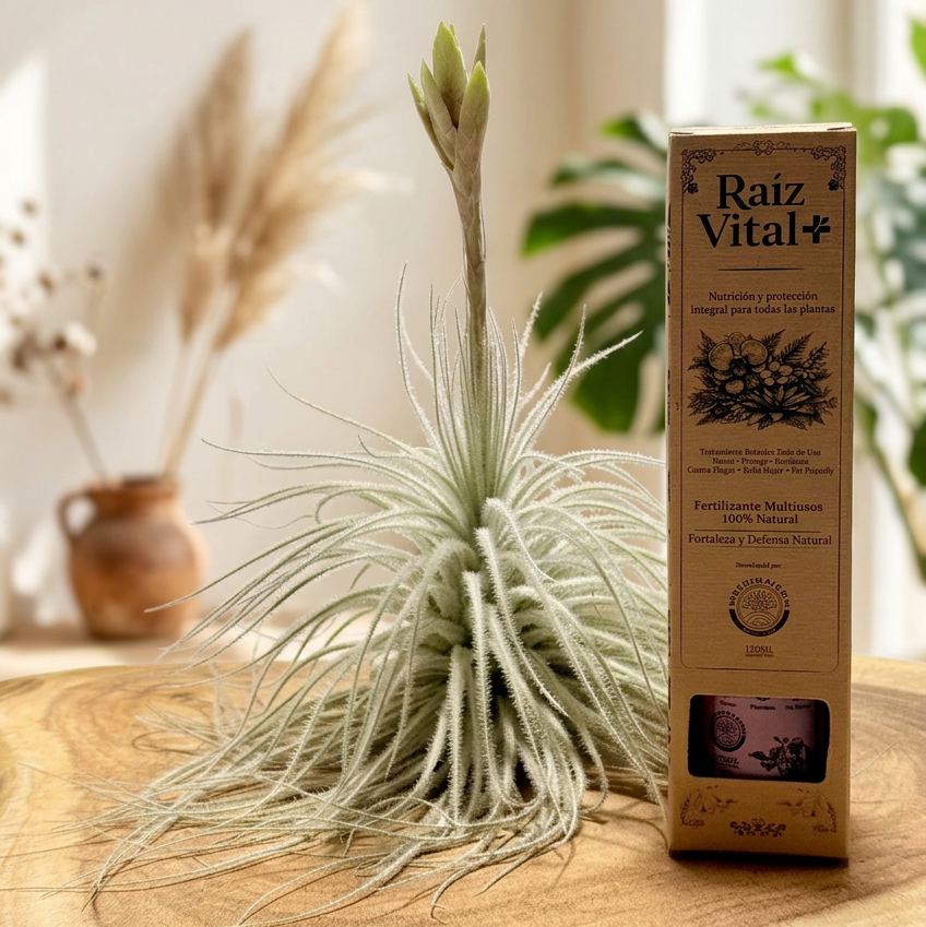 Kit Tillandsia tectorum S + fertilizante