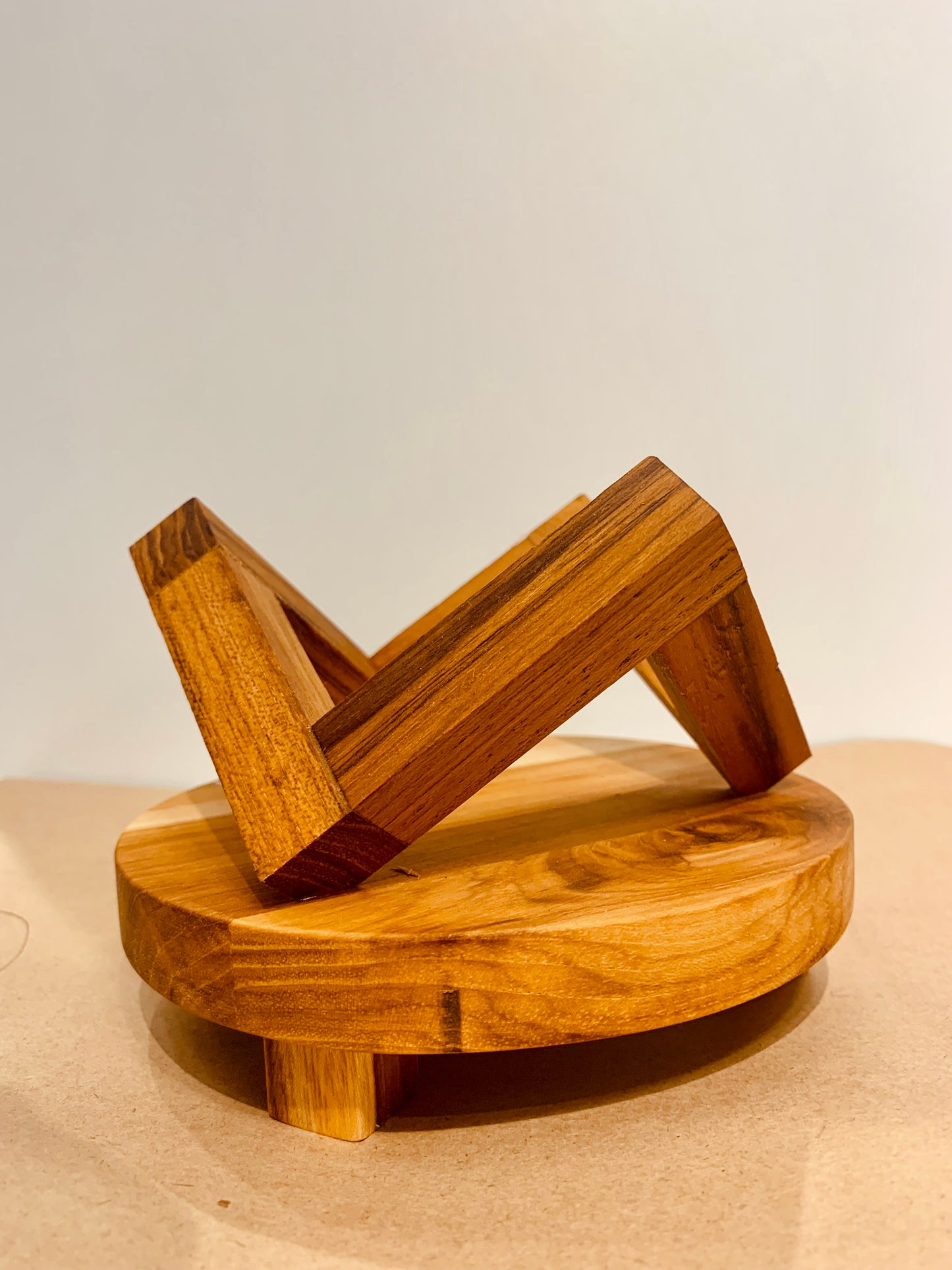 Soporte madera teca