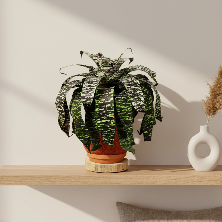 Kokedama Bromelia Goud. ospinae var gruberi