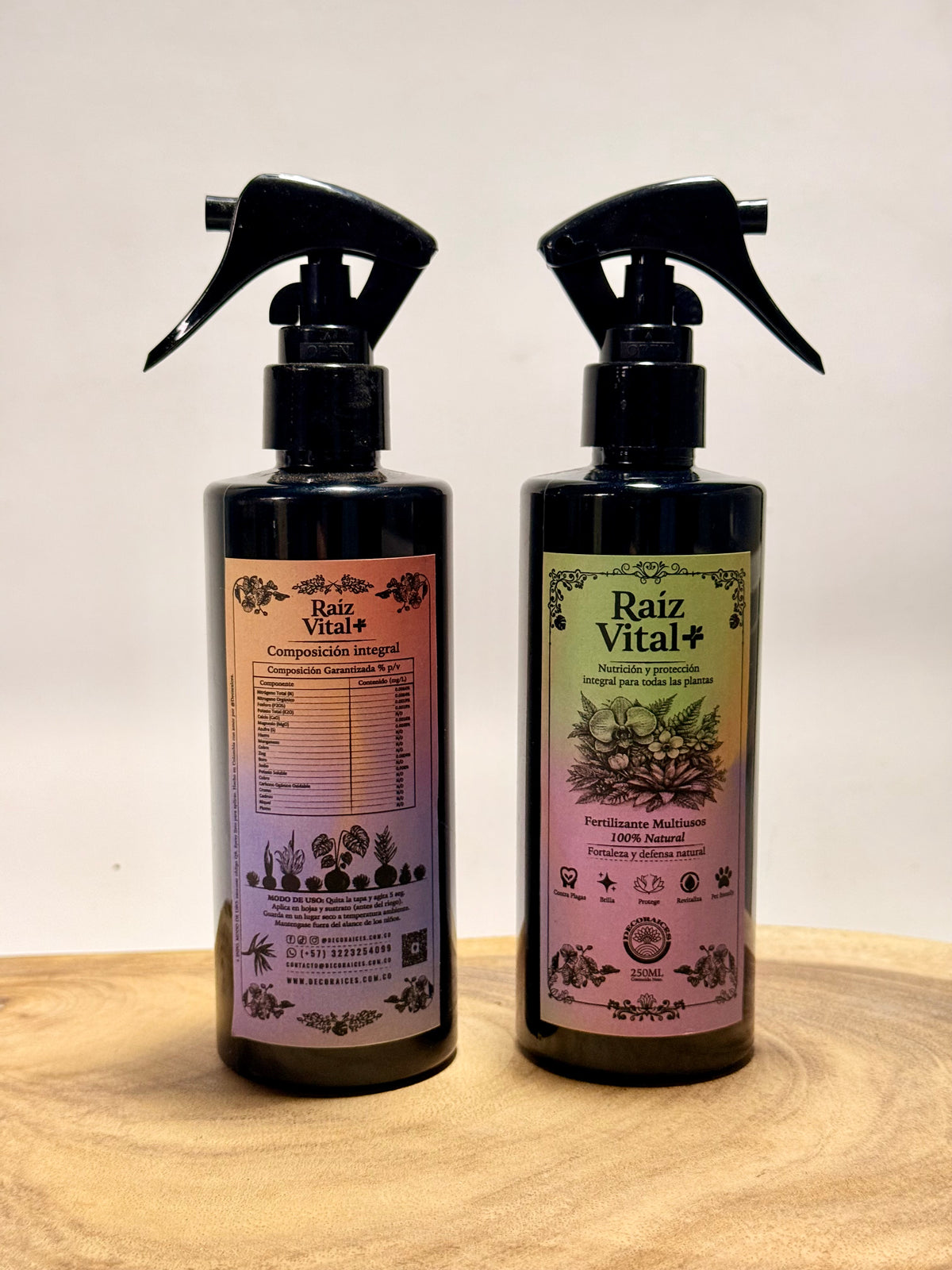 Raíz Vital - kit Fertilizantes 2x250ml