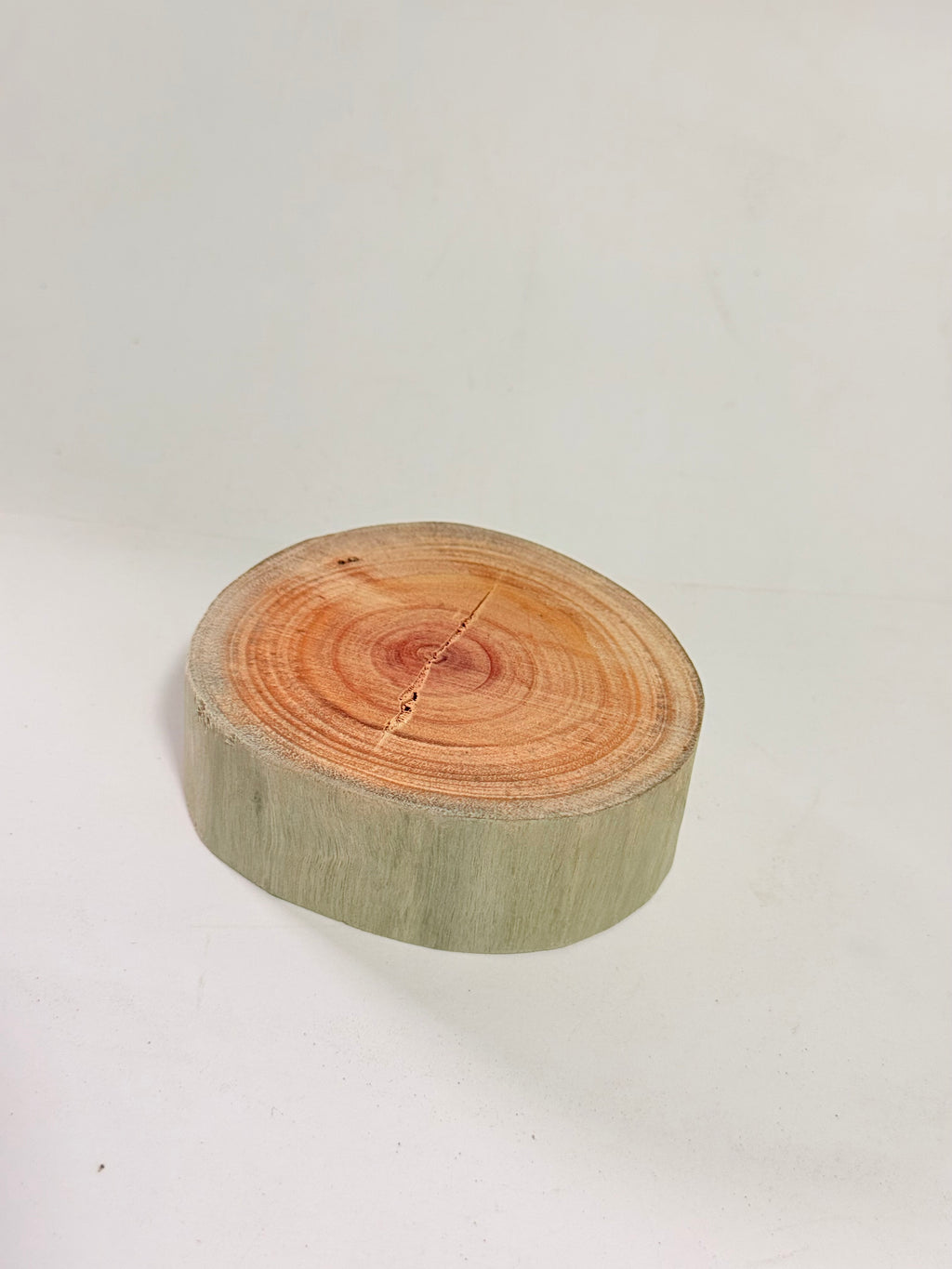 Rodaja de madera pequeña