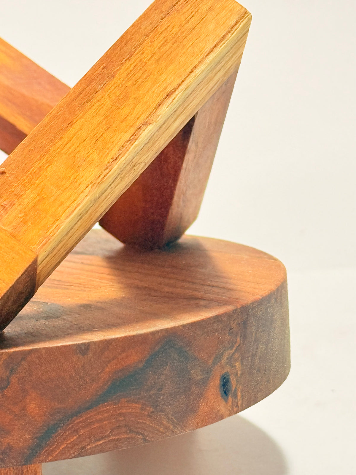 Soporte madera base teca