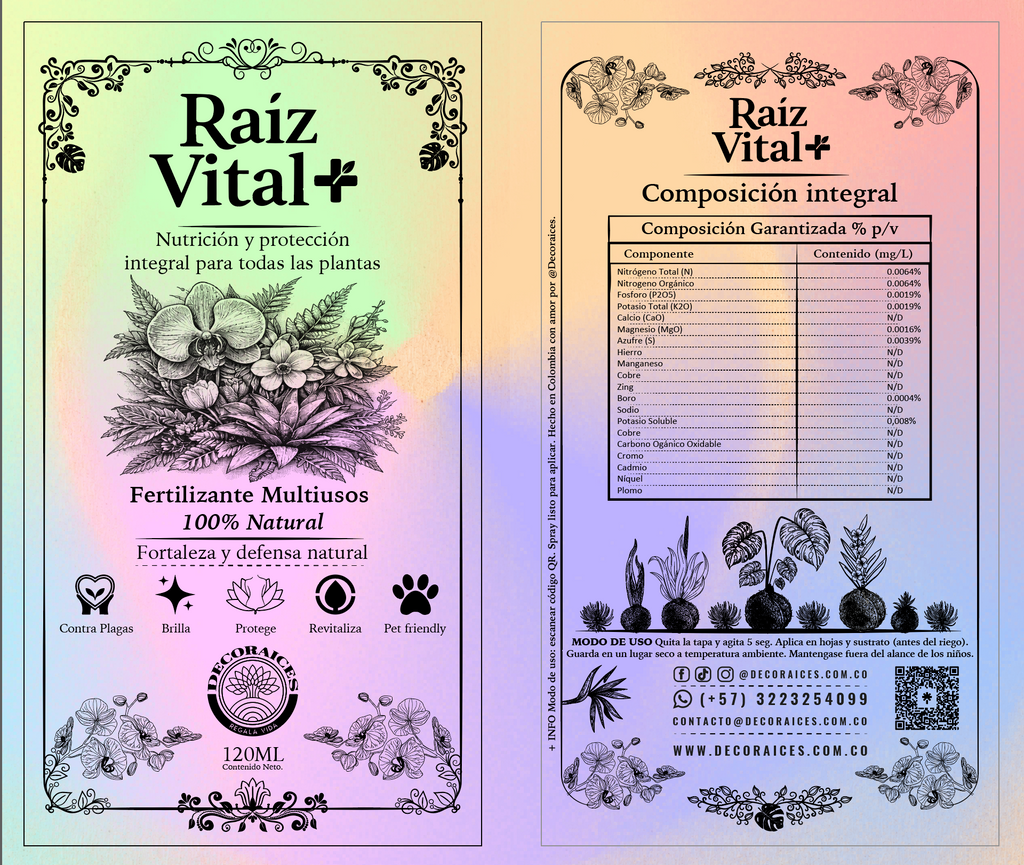 Raíz Vital - Fertilizante 100% Natural