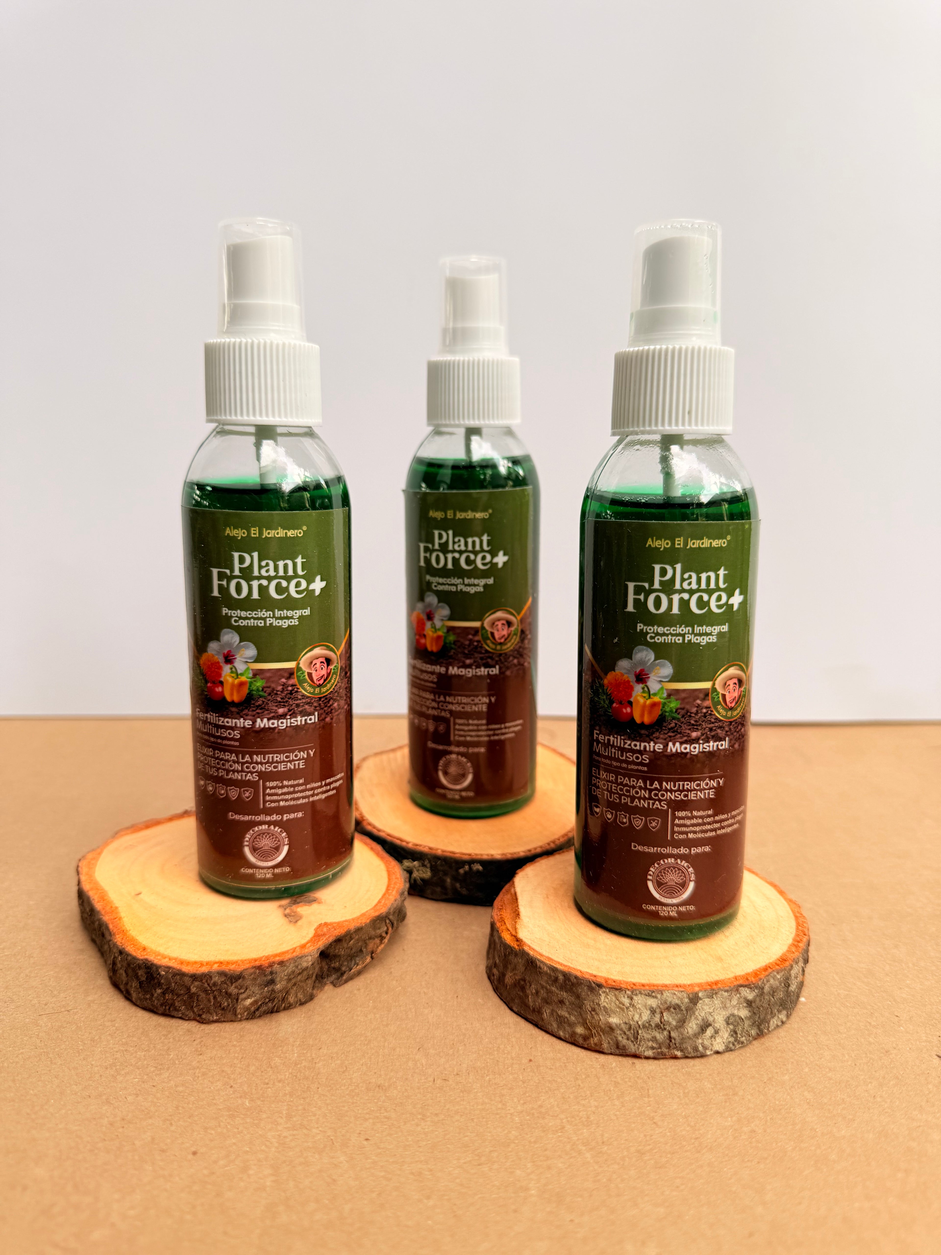 Kit Plant force + 120 ML x3