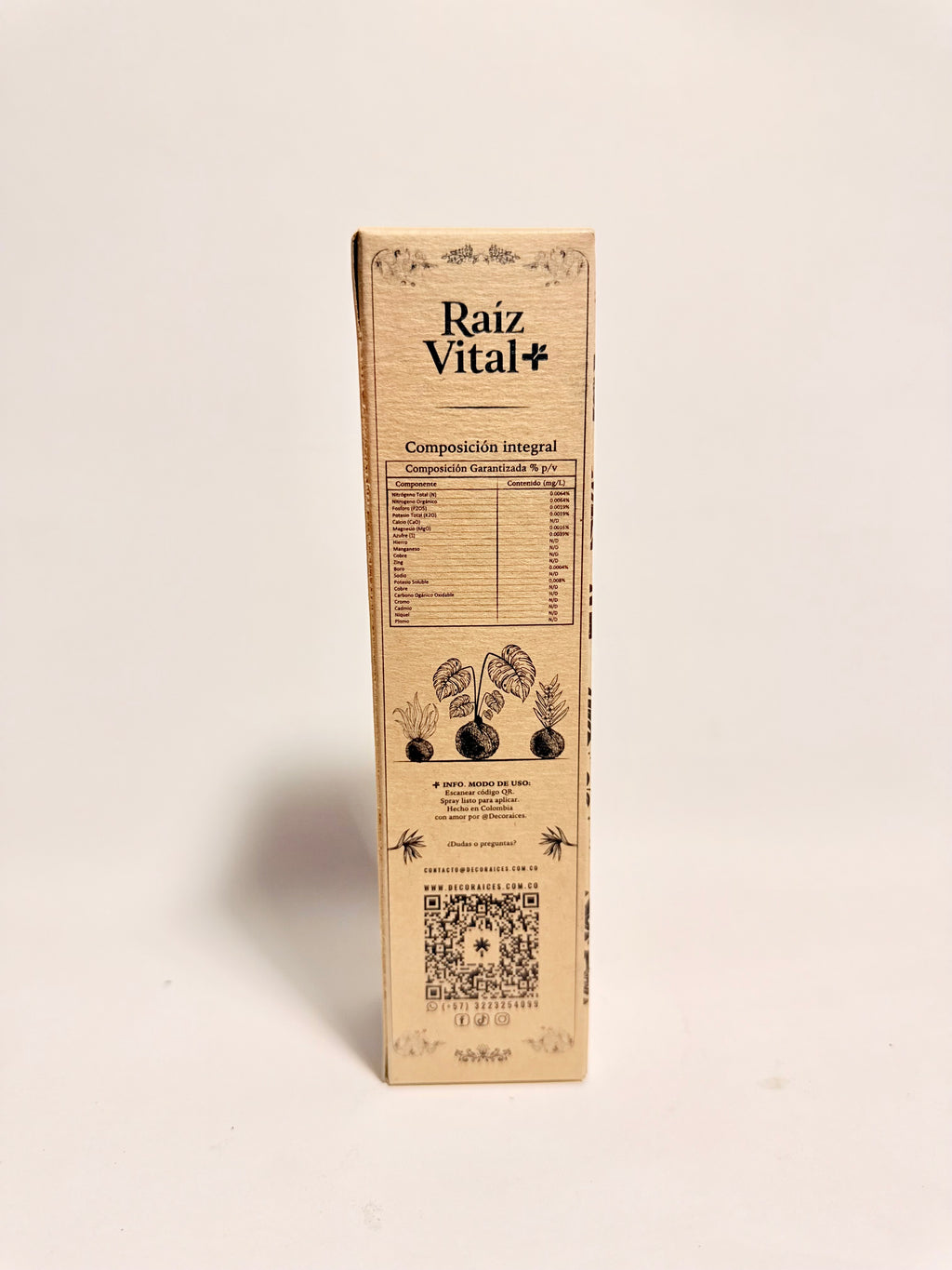 Raíz Vital - Fertilizante 100% Natural 120 ML