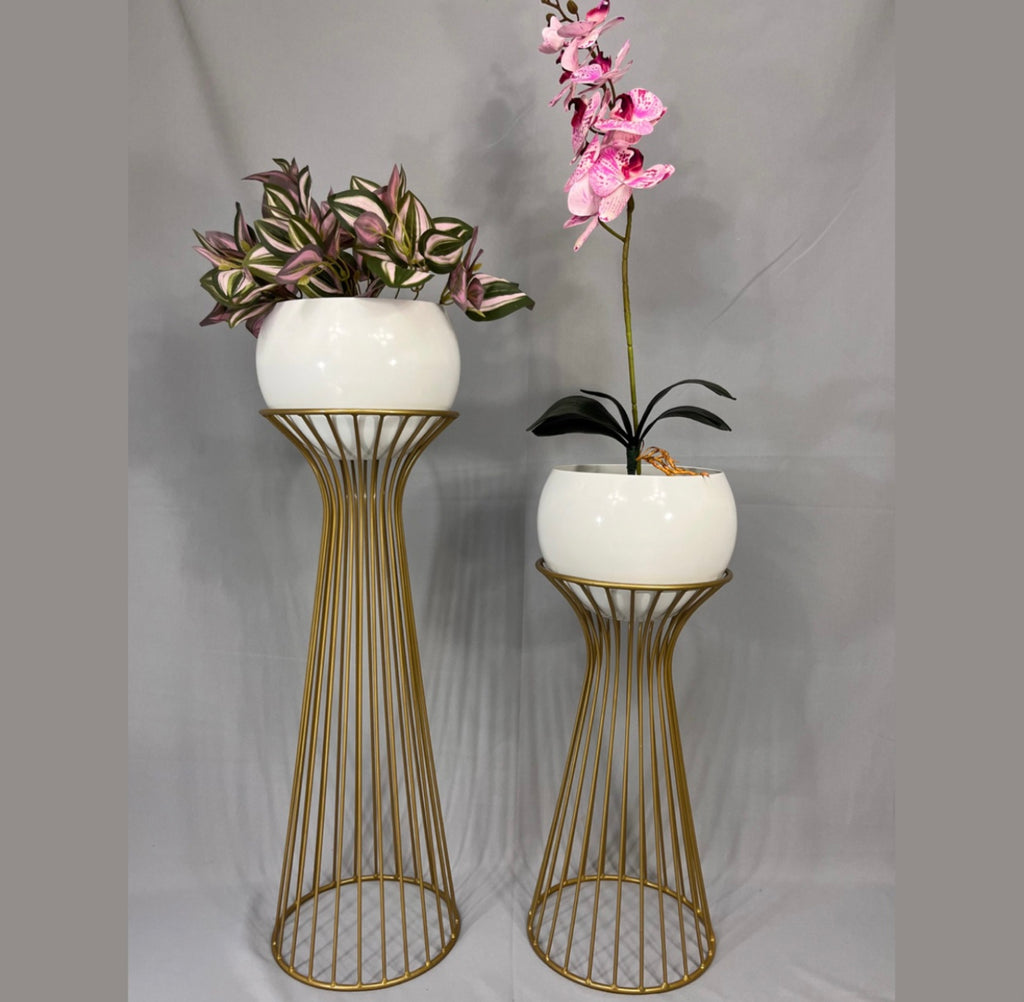 Gold Florence Cup Metal Base