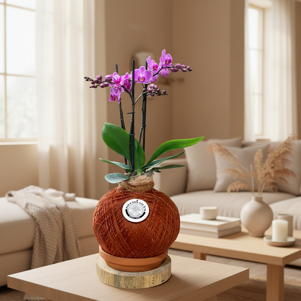 Koke Orchid Premium Multiflora Purple 3v 