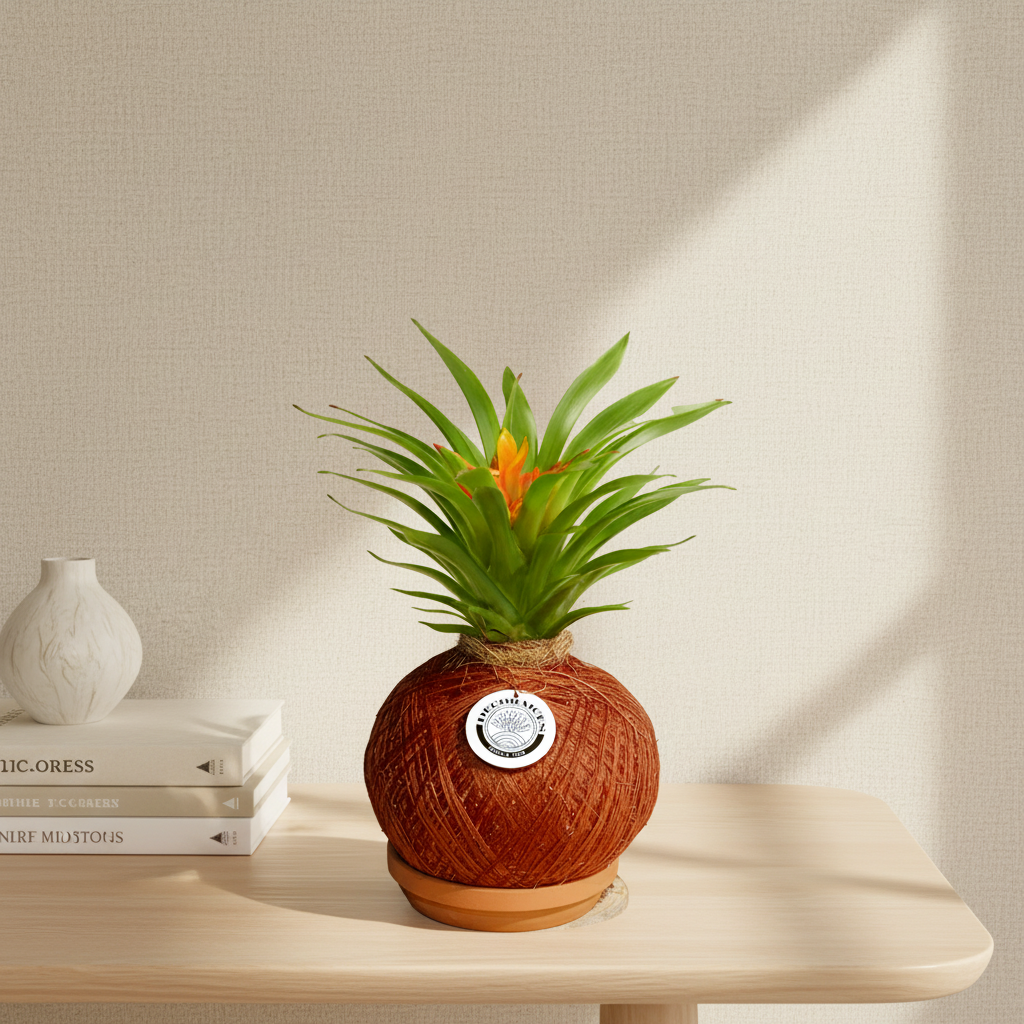 Kokedama Bromelia Guzm.Theresa