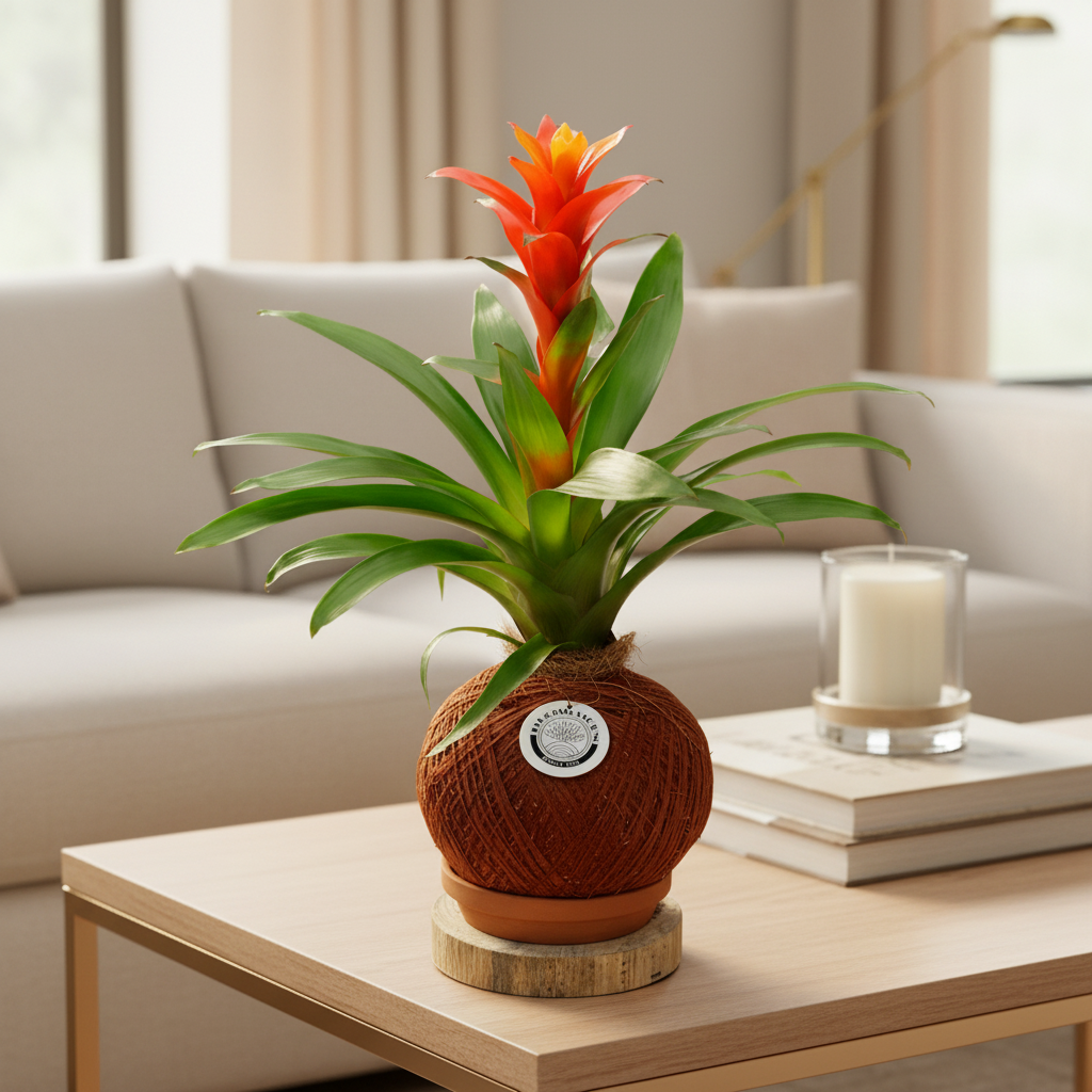 Kokedama Bromelia Guzm. jazz