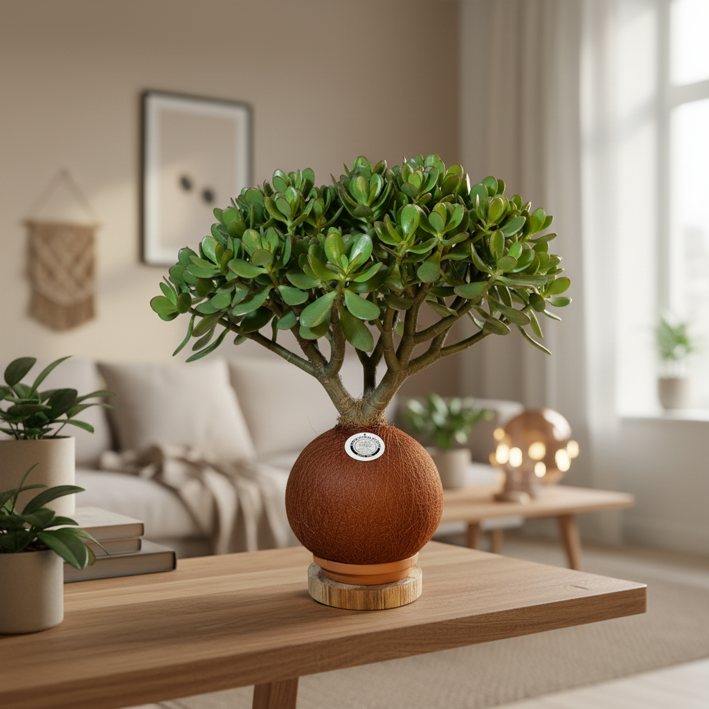 Kokedama Bonsai Jade macho