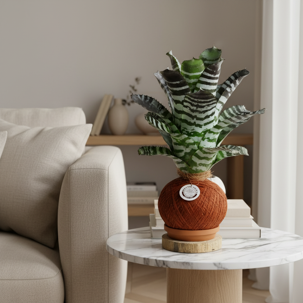 Kokedama Aech. Chanting green