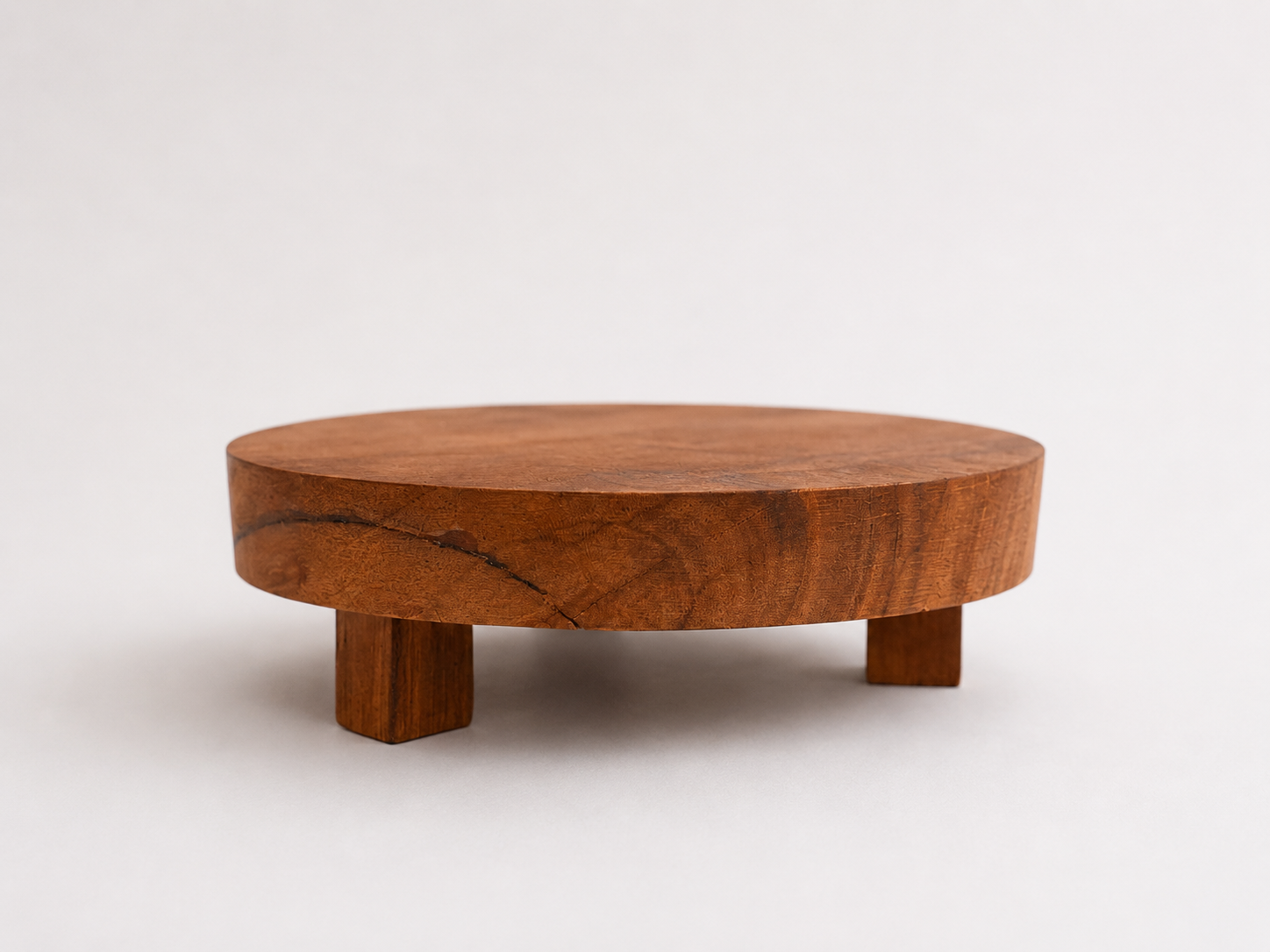 Soporte madera base teca 3A
