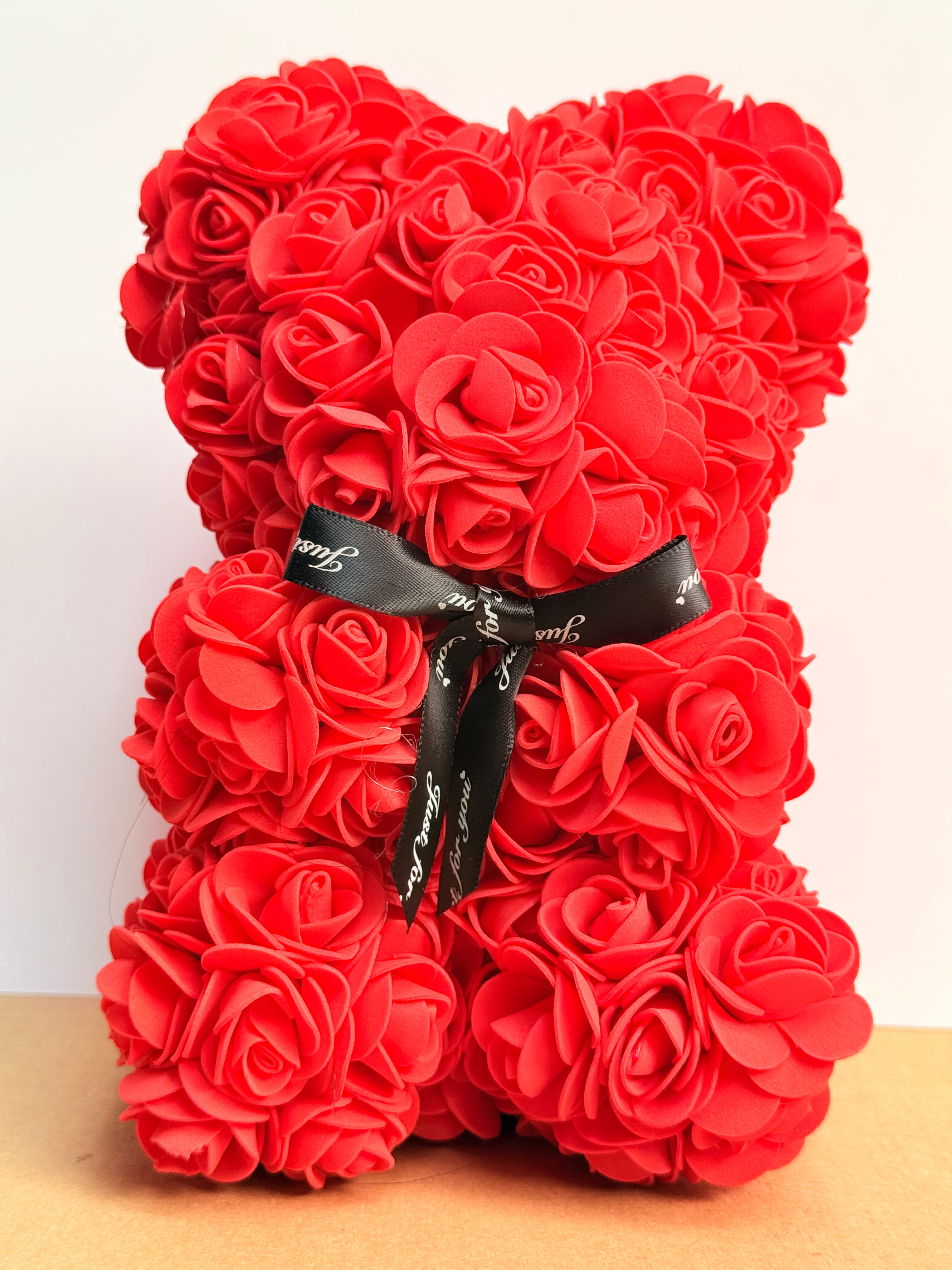 Oso de la valentía rojo