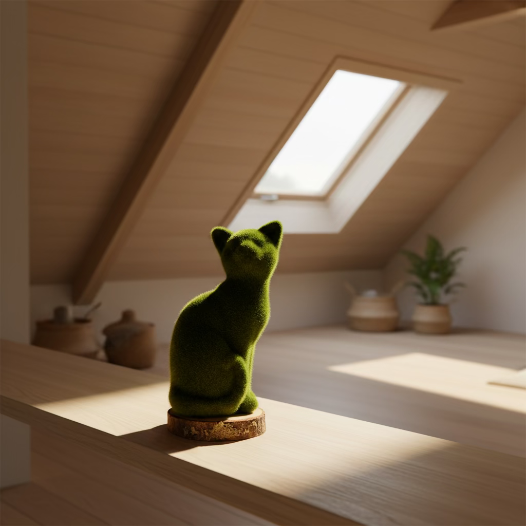 Gato de la atención