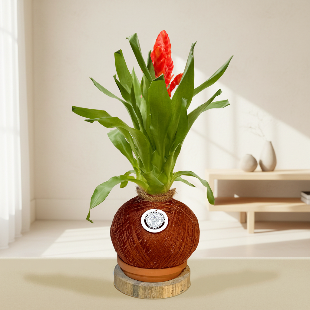 kokedama Vrie. Latina Naranja