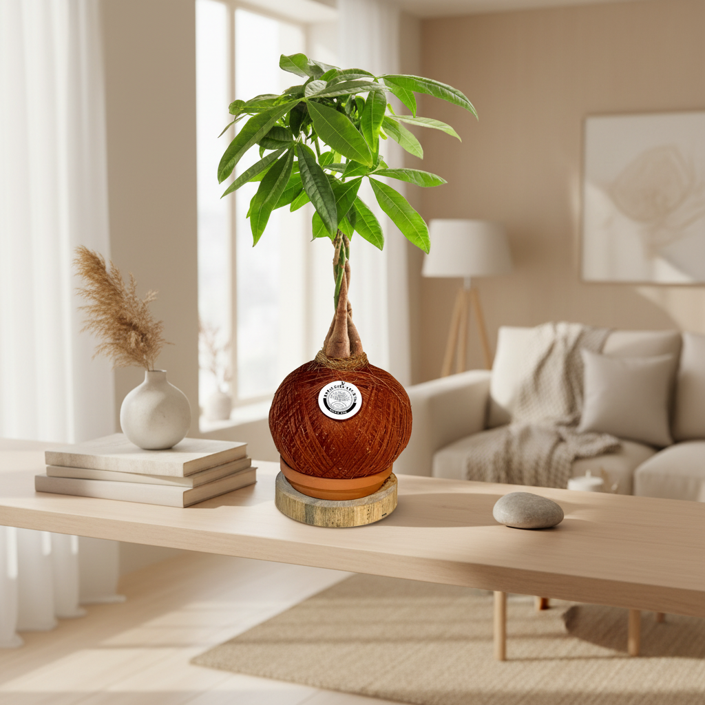 Kokedama Pachira Acuática