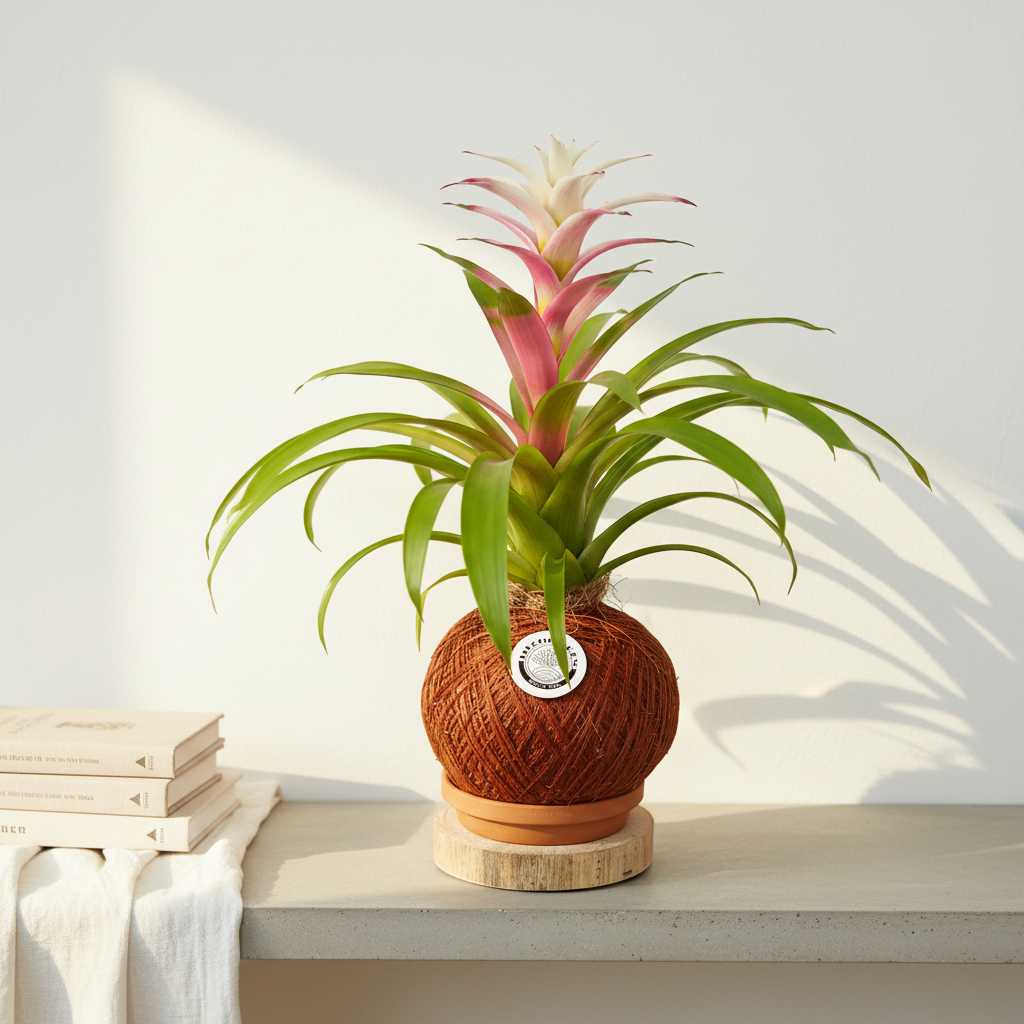 Kokedama Bromelia Guzm. Filou